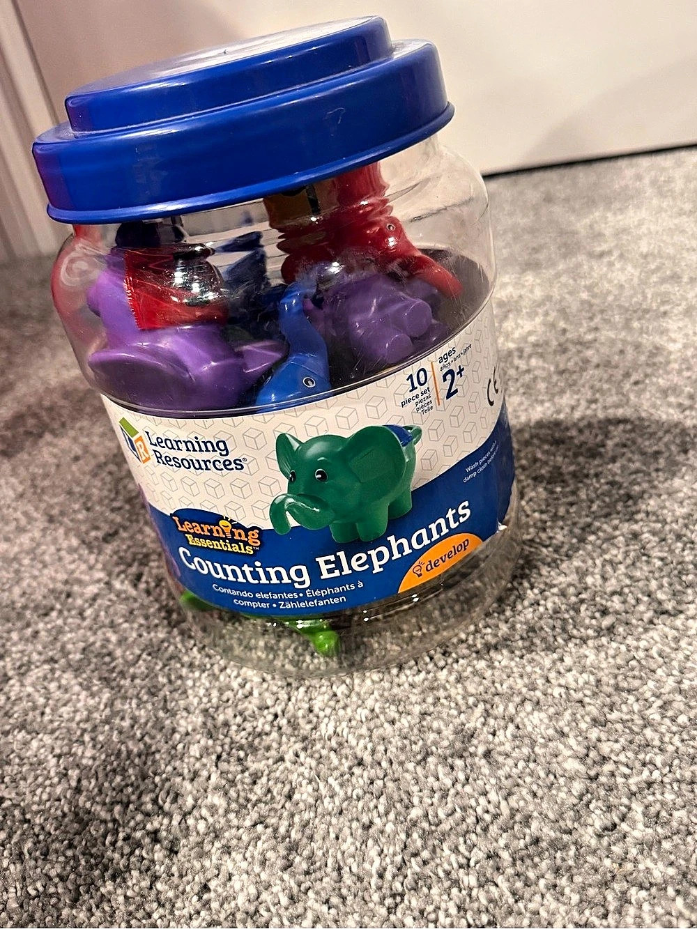 Learning Resources Snap-n-Learn Counting Elephants Toy